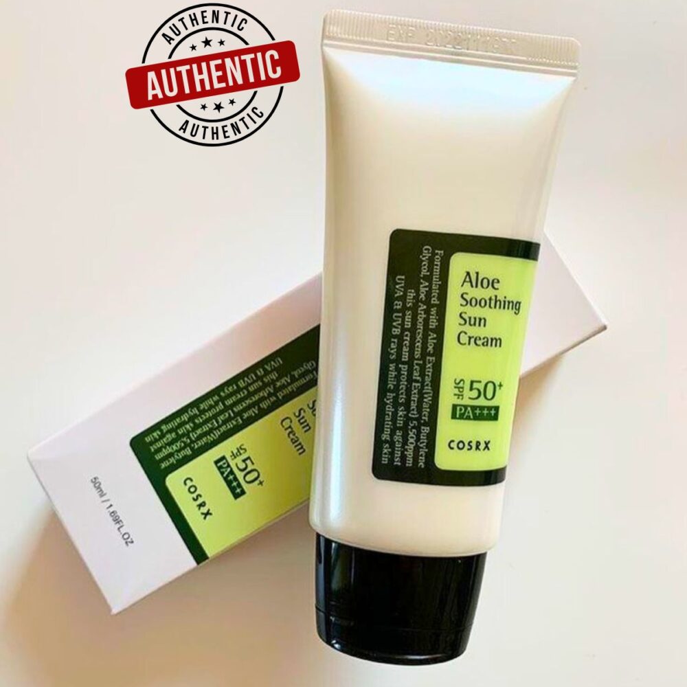 COSRX Aloe Soothing Sun Cream SPF50+ – Original Korean Sunscreen BD