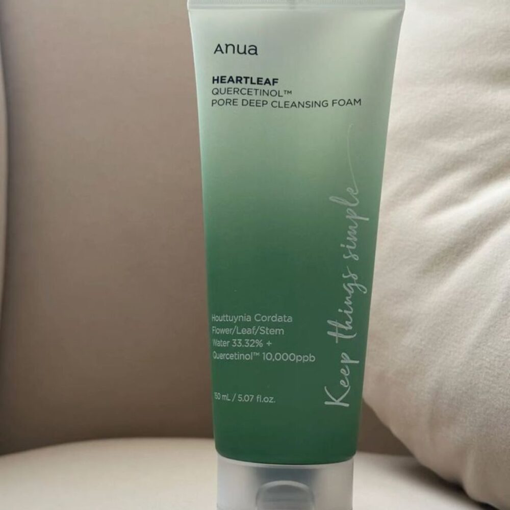 Anua Heartleaf Quercetinol Pore Deep Cleansing Foam 150ml – Korea Authentic Cleanser BD