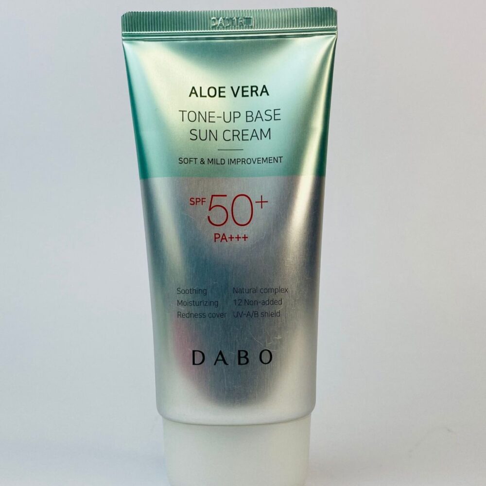 Dabo Aloe Vera Tone-Up Sun Cream SPF 50+ – Original Korean Brightening Sunblock in Bangladesh