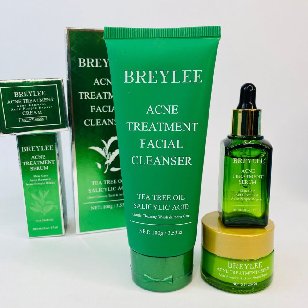 breylee acne treatment combo bd original serum cream cleanser