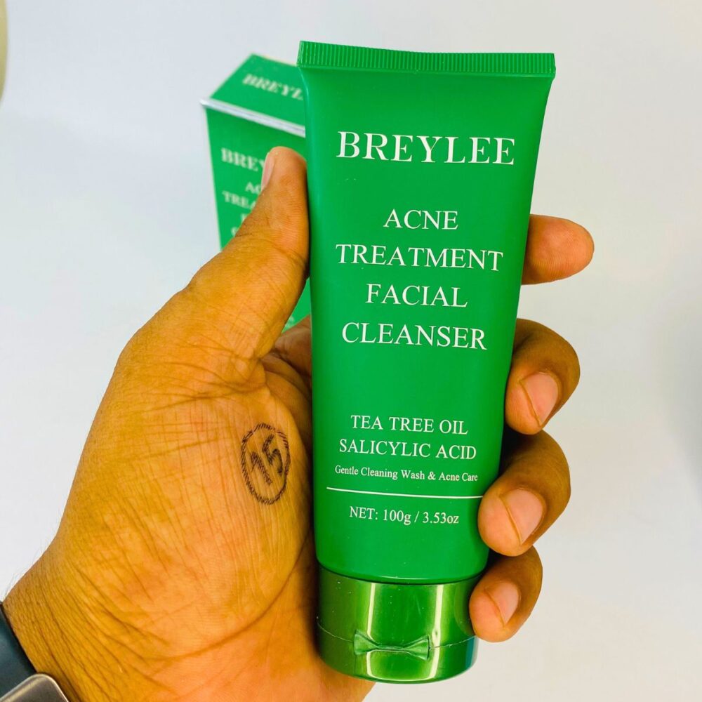 Breylee Acne Treatment Combo- Cleasnser, Serum, Cream (3-in-1 Original)