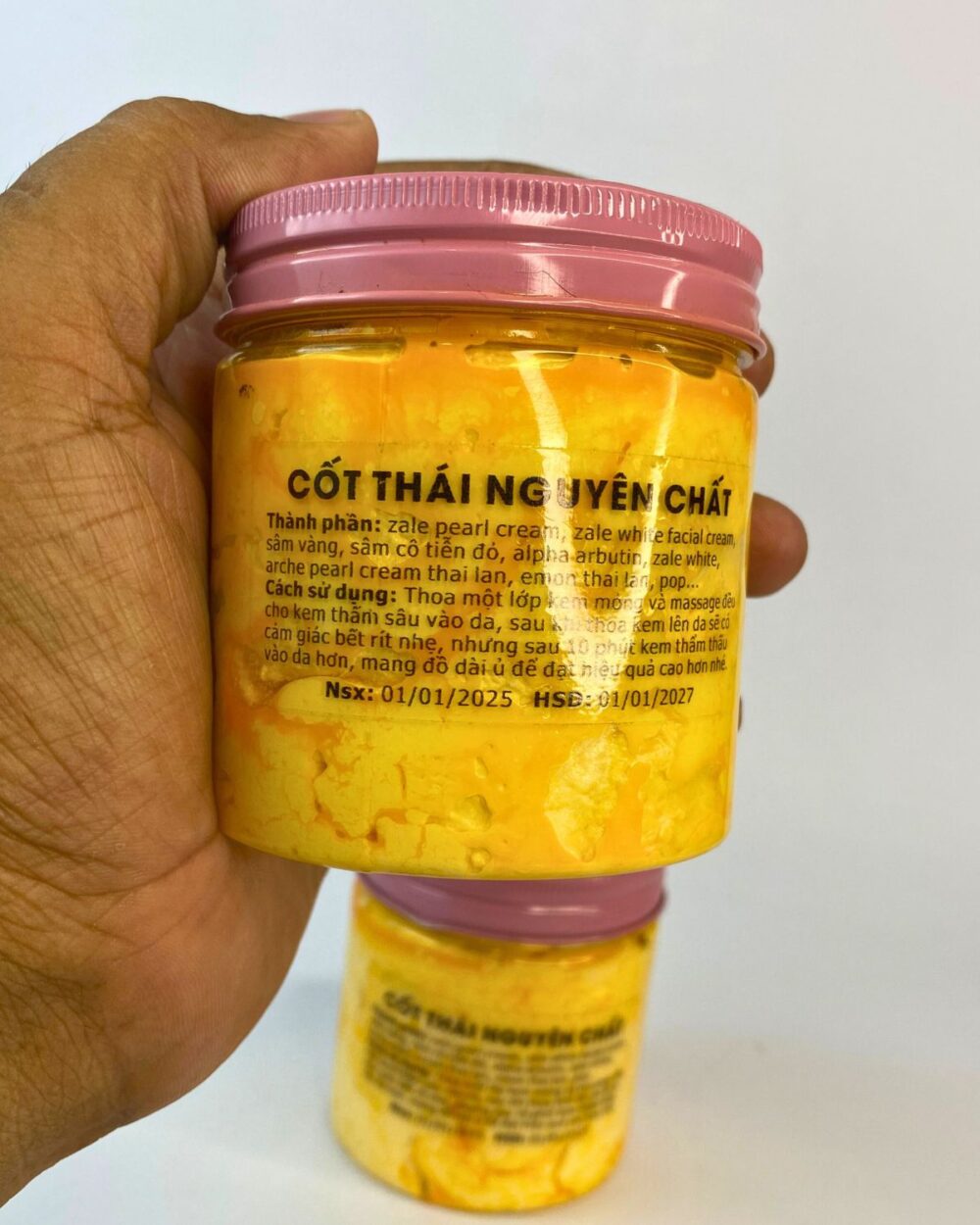Kem Cot Thai Body Cream BD original whitening SPF-20 body cream 250g