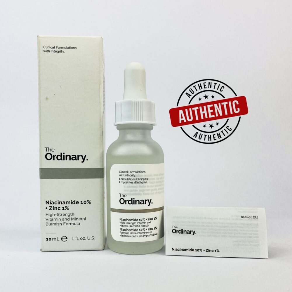 The Ordinary Niacinamide 10% + Zinc 1% – 30ml