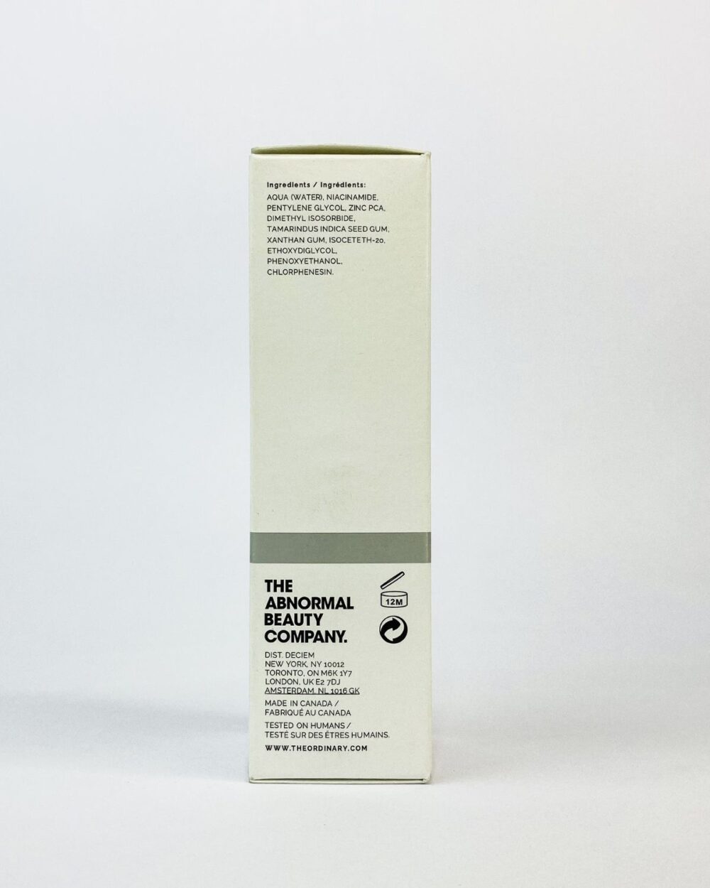 The Ordinary Niacinamide 10% + Zinc 1% – 30ml