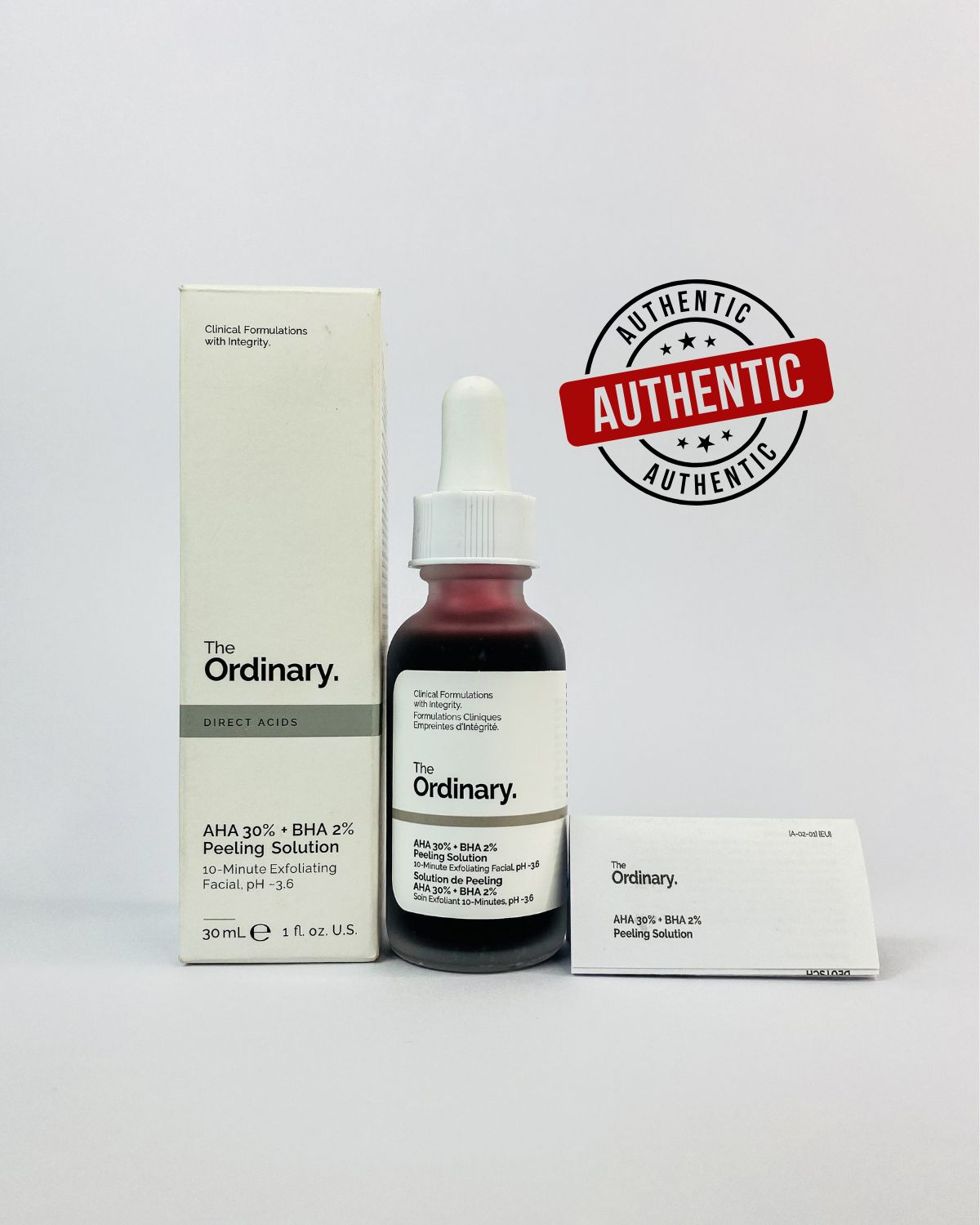 The Ordinary AHA 30% + BHA 2% Peeling Solution – 30ml