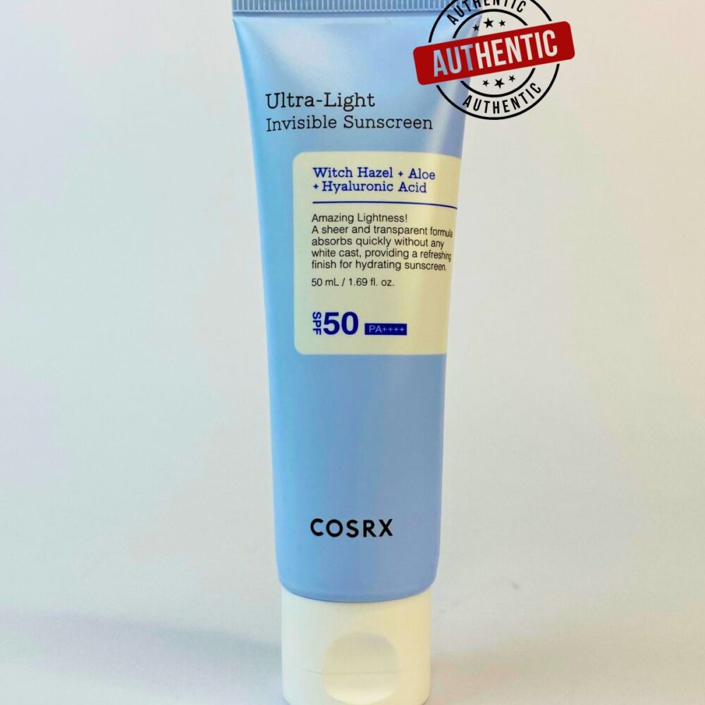 COSRX Ultra-Light Invisible Sunscreen SPF50+ PA++++ – 50ml