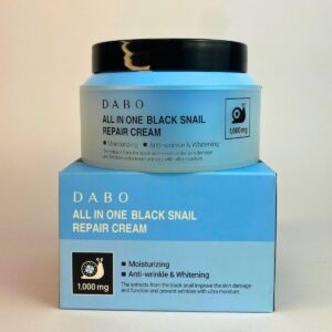 dabo all in one black snail repair cream bd 100g original korean moisturizer