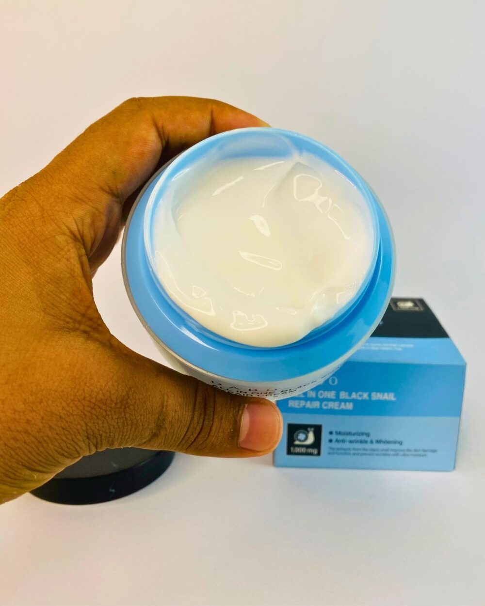 dabo all in one black snail repair cream bd 100g original korean moisturizer
