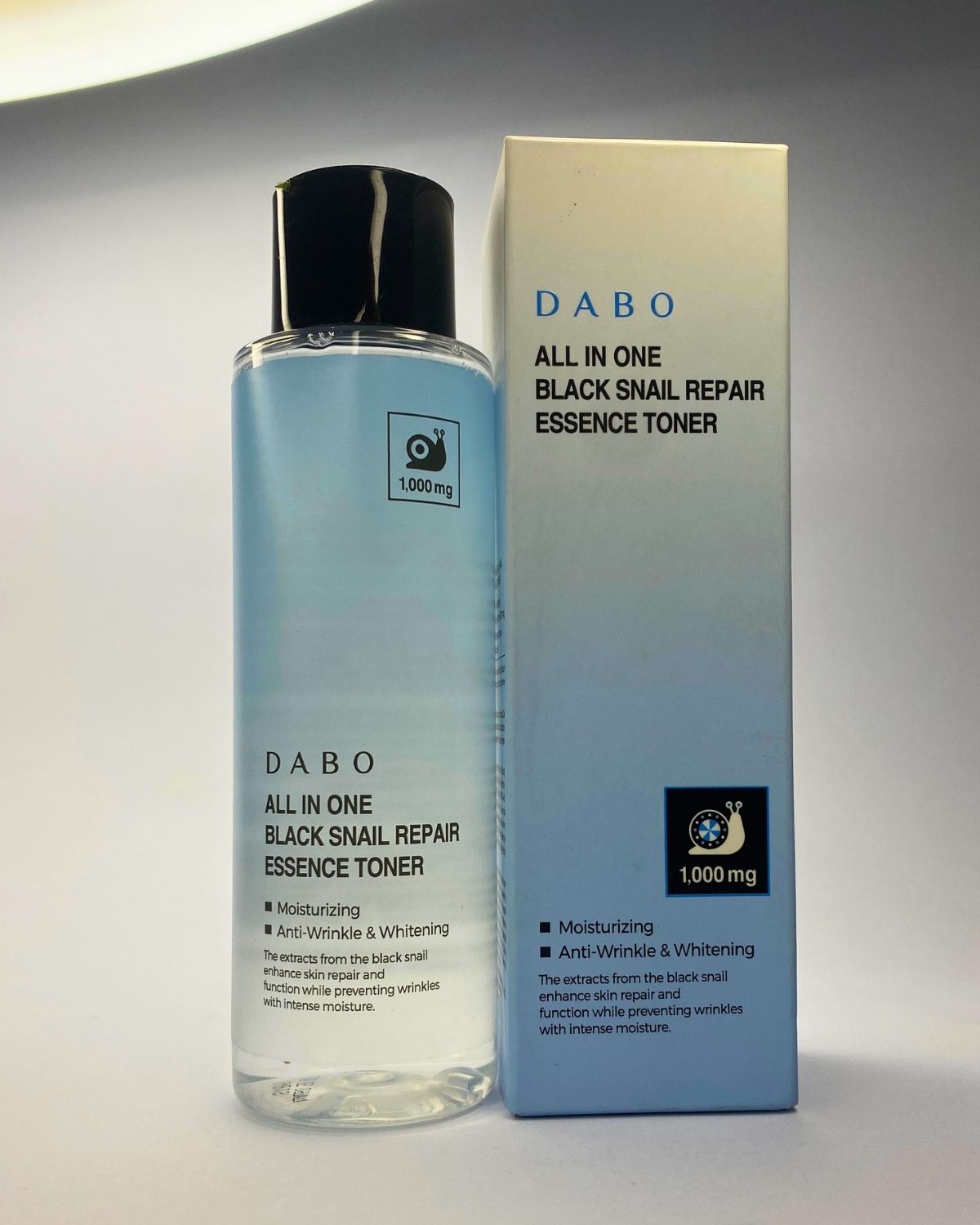 dabo all in one black snail repair essence toner bd 150ml